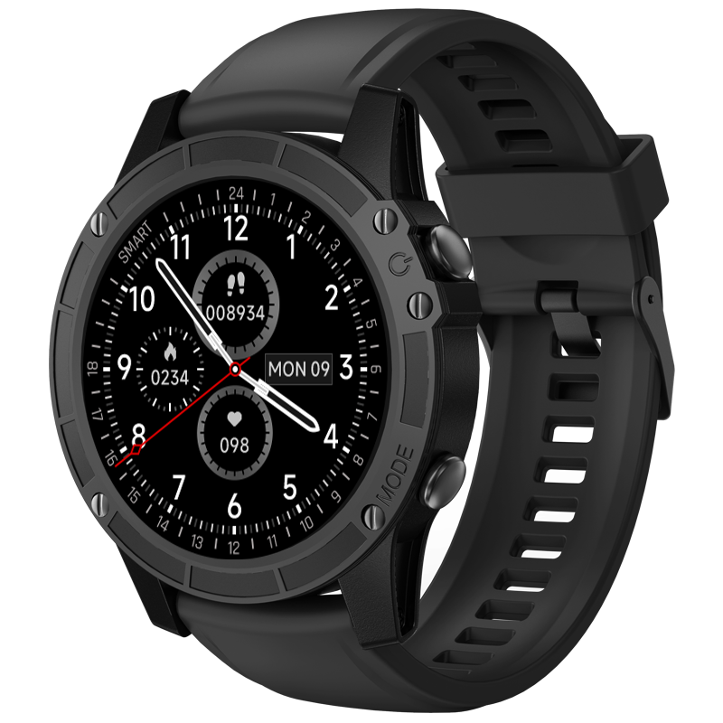 Rugged Smartwatch Text and call women bluetooth iphone compatible 1.45" Smartwatch for Men Women (Answer/Make Call)