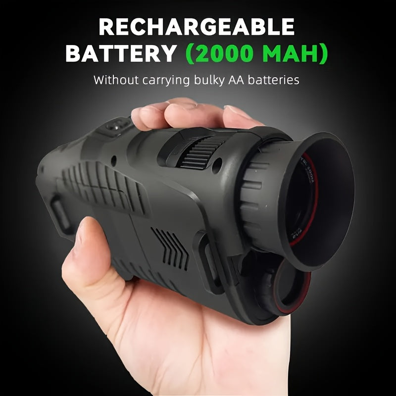NNETM 10X Digital Zoom Infrared Monocular with LED Light