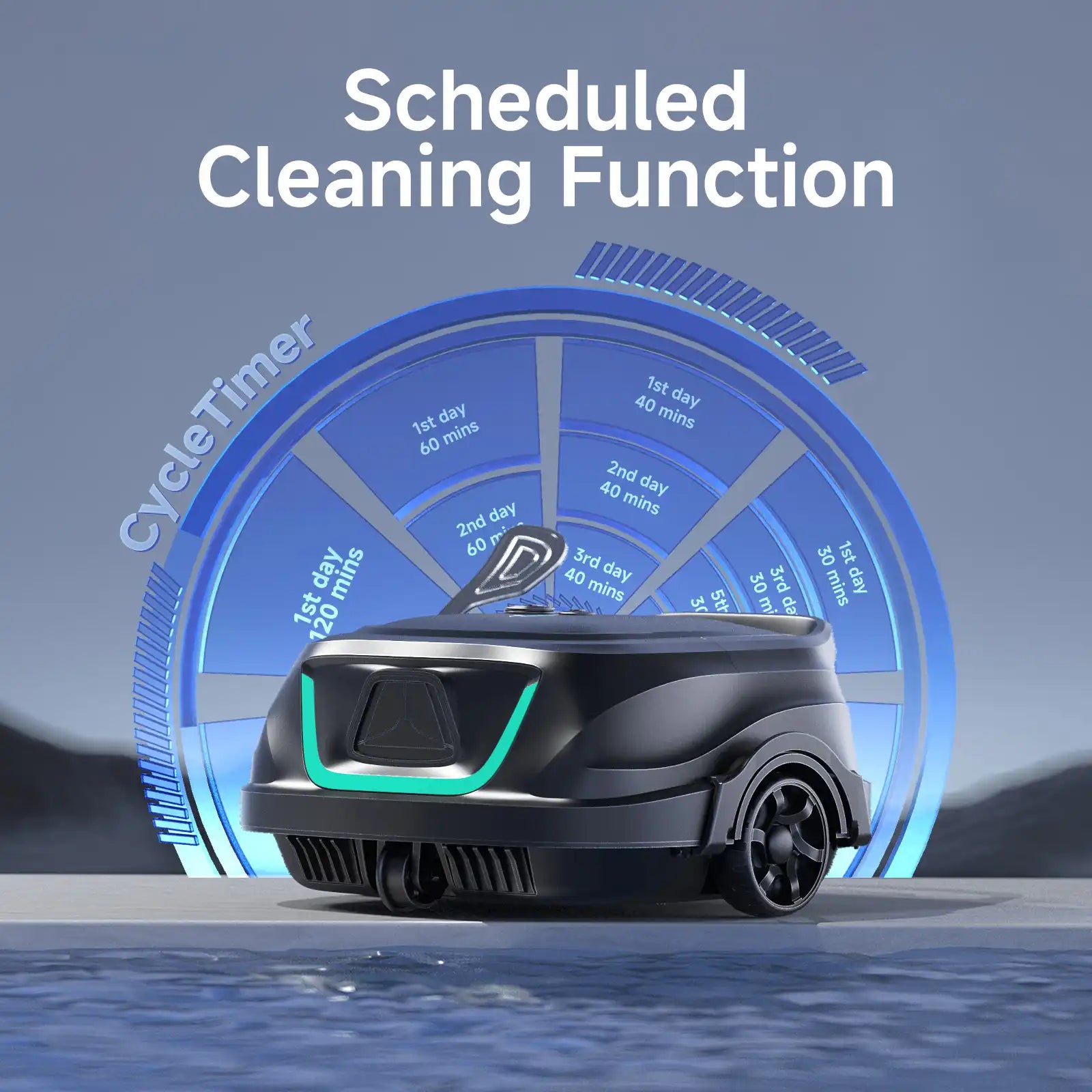 WYBOT A1 Cordless Robotic Pool Cleaner
