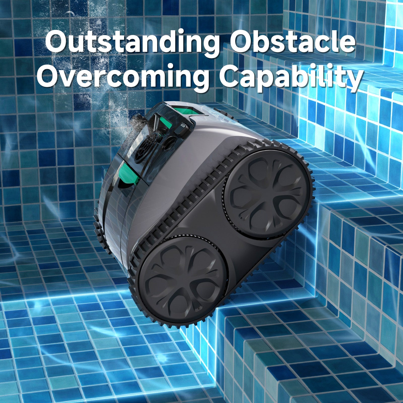 WYBOT C1 Pro Robotic Pool Cleaner Vacuum with APP