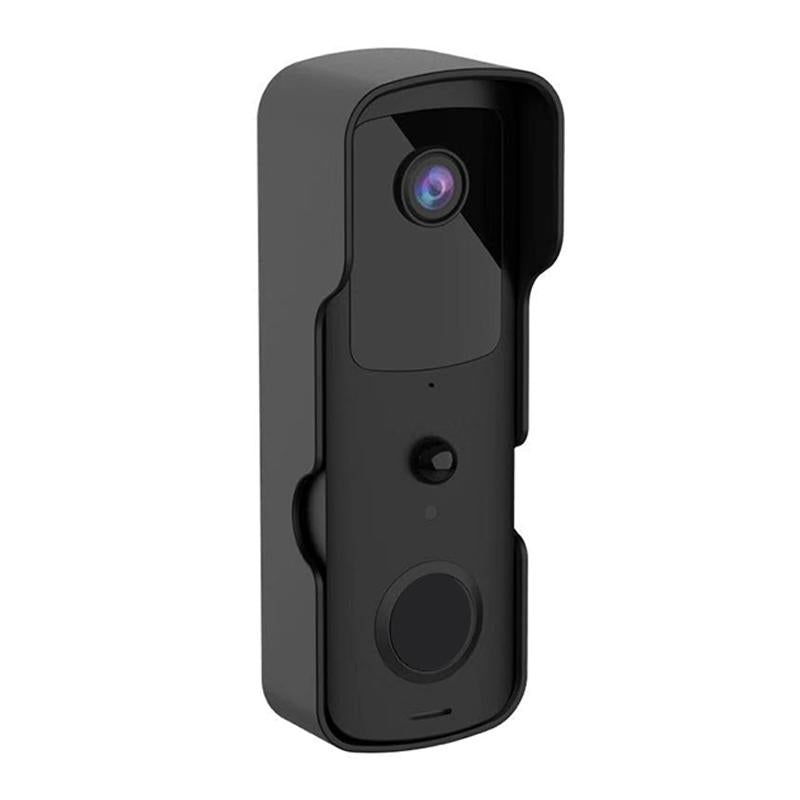 NNEDSZ Wireless Smart Doorbell With Two-Way Intercom & Night Vision - Battery Powered